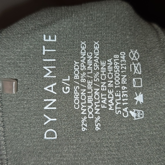 Dynamite exercise bra/bandeau - Picture 3 of 5